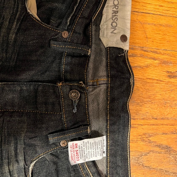 Vintage Gap Morrison Blue Black 32x32 Men’s Jeans - Picture 7 of 8